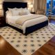 Handcrafted Premium Cotton and Wool Handknotted Rug for Luxury Spaces